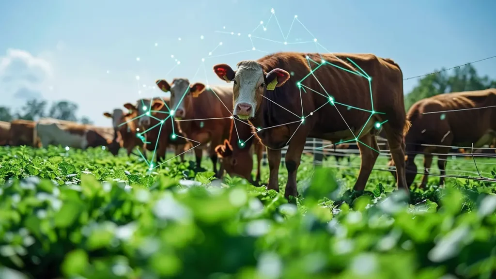 artificial intelligence analyzing livestock