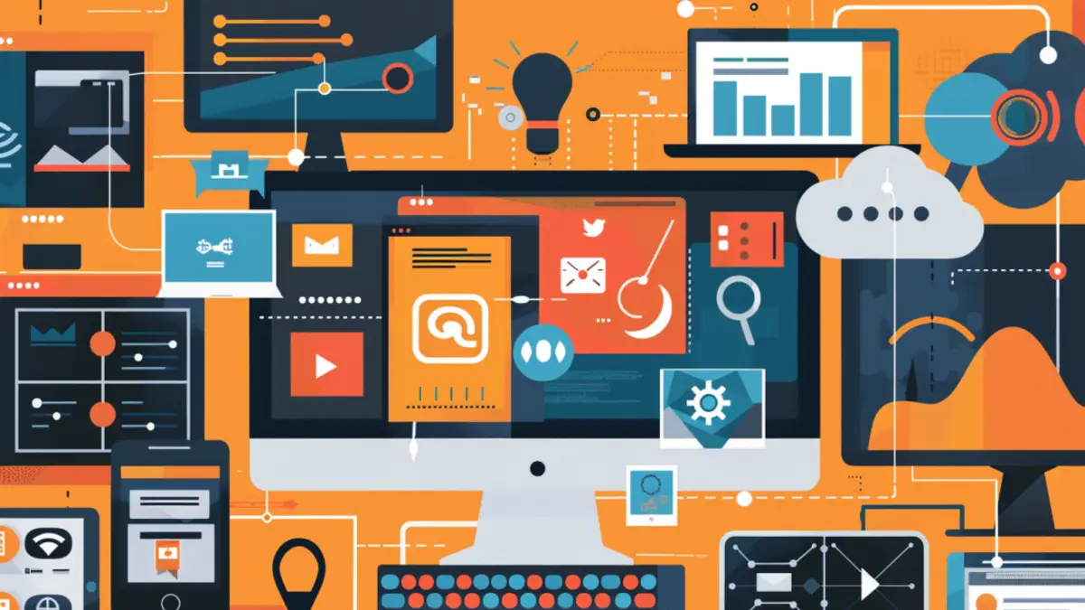 various ai tools on desktop screen