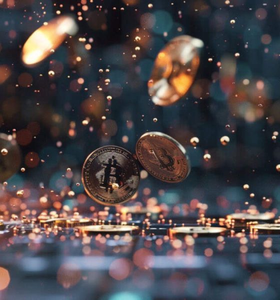 cryptocurrencies falling to a table