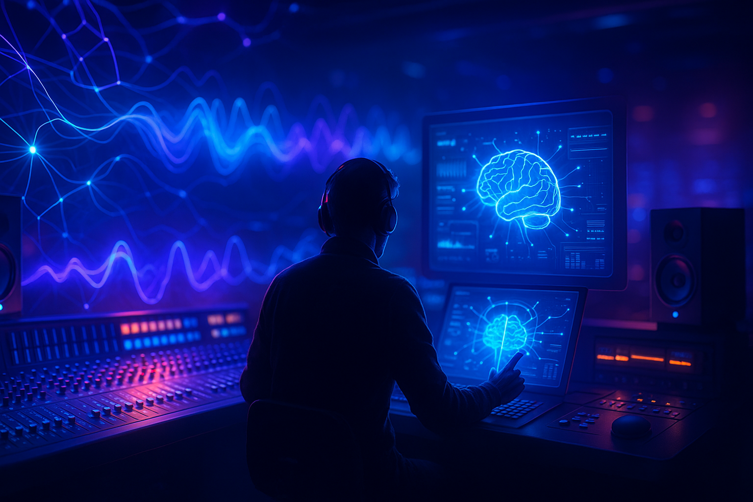 Next-generation AI audio processing visualization