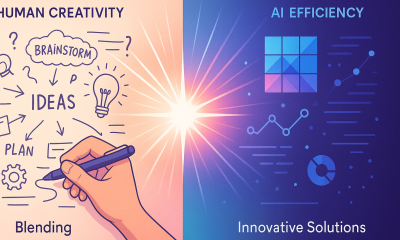 Futuristic visualization of interconnected AI agents collaborating in a multi-agent workflow system