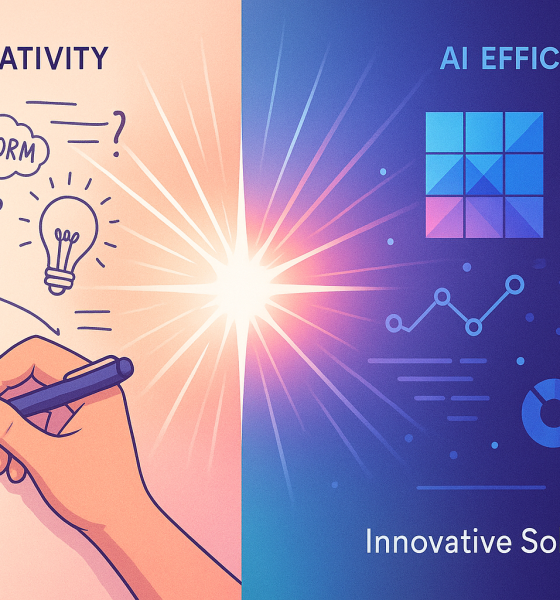 Futuristic visualization of interconnected AI agents collaborating in a multi-agent workflow system